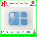 Silicone Lunch Box with Cover, Different Colors and Shapes Available, OEM Orders Welcomed